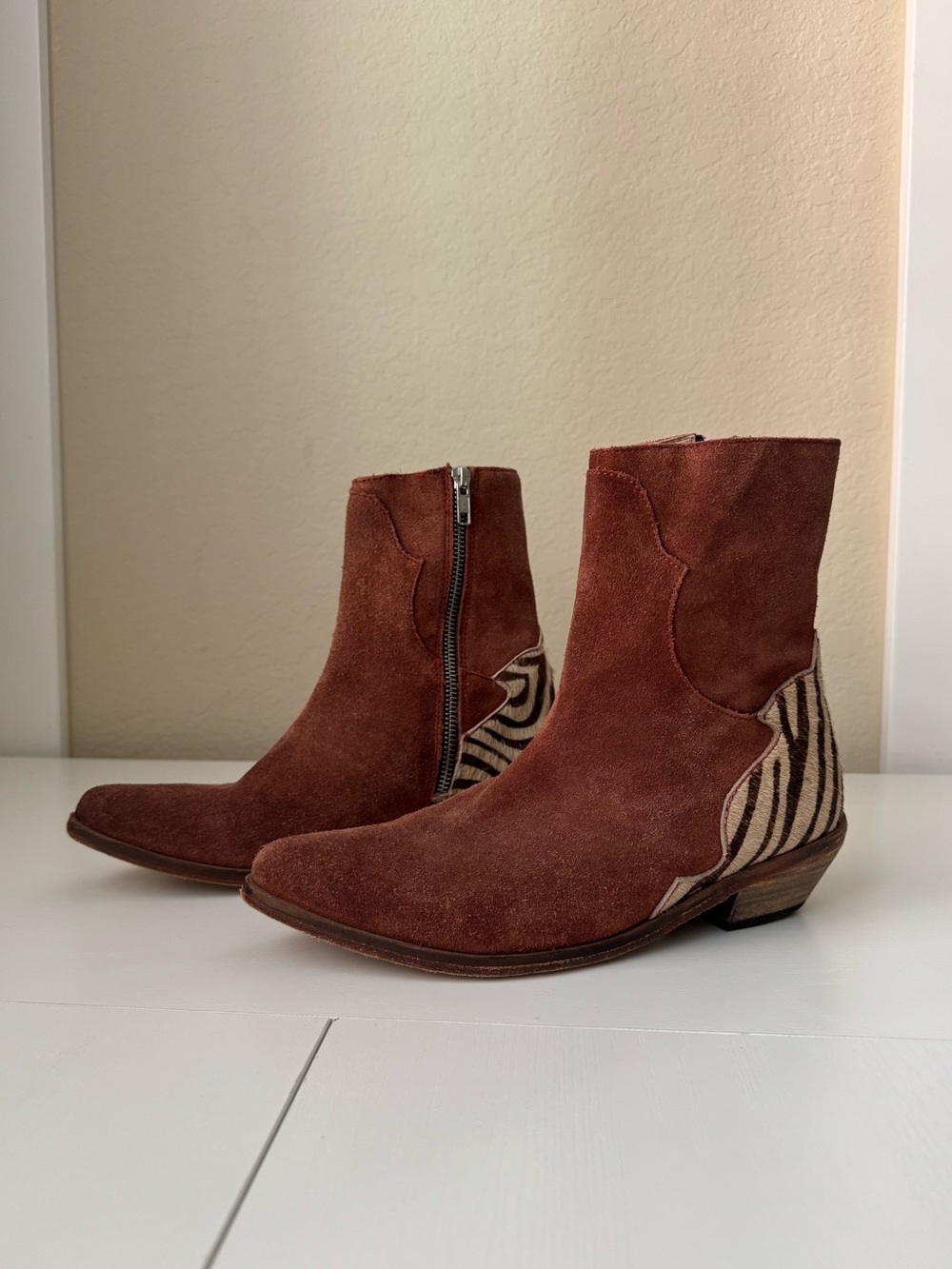 Free People Suede Ankle Boots